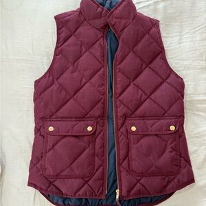 J.Crew quilted vest